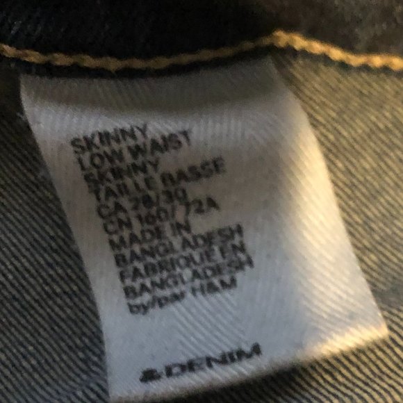 👖&denim Skinny low waist Jeans - Picture 5 of 10